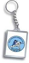 Classic Name Vereinsschl&uuml;sselanh&auml;nger Judo