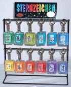 Classic Name Acryl Schl&uuml;sselanh&auml;nger Souvenir Sternzeichen